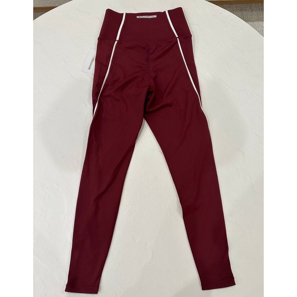 Fashion Nova Sport Wine Can’t Be Beat Active Compression Legging - Picture 4 of 8